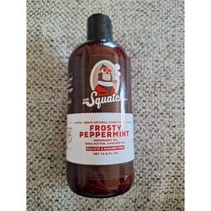 Dr Squatch Hair Care Frosty Peppermint Shampoo Limited Edition ❄️  10.6 OZ